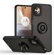 TPU чехол накладка Matte Ring Magnit для Motorola G32 черный 094801 фото 1