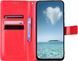Чохол книжка Book case для ZTE Blade V50 Design червоний 094917 фото 4