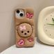 Силиконовый 3D чехол Cute Poodle для iPhone 11 / коричневый 099458 фото 2