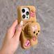 Силиконовый 3D чехол Cute Poodle для iPhone 11 / коричневый 099458 фото 3