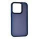 TPU чохол Matte Metal Buttons на iPhone 14 Pro Max (на айфон 14 про макс) темно-синій 086617 фото 2
