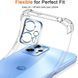 Чехол накладка WXD для Motorola G13 / прозрачный 89739 фото 4