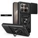 PC + TPU чехол Camshield armor для Xiaomi 15T Pro / черный 100673 фото 1