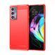 TPU чехол Urban для Motorola Edge 20 / красный 091188 фото 1