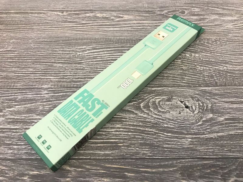 USB-кабель Remax з MicroUSB (3 кольори) (RC-008m) 15090 фото