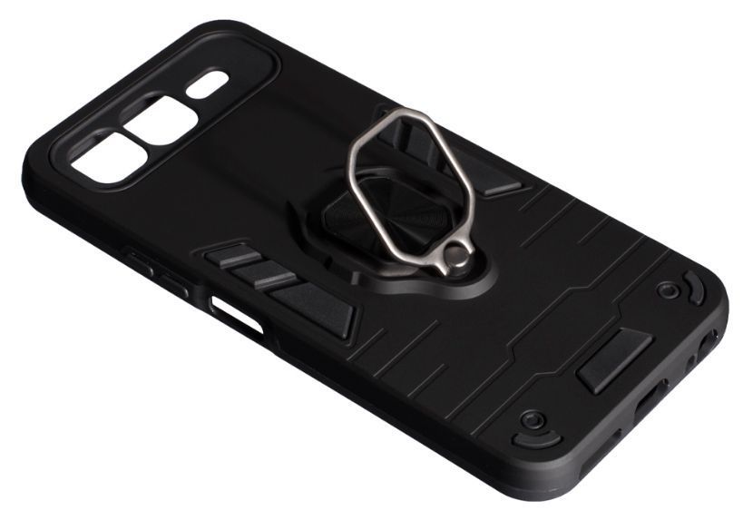PC + TPU чехол New Transformer для Infinix Smart 10 Plus (X6725B) / черный 204159 фото