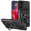 PC + TPU чехол Camshield Armor для Motorola G24 / черный