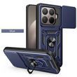 PC + TPU чехол Camshield armor для Xiaomi 15T Pro / синий 100674 фото