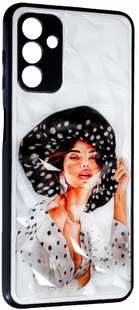 Чохол накладка New Prisma для Samsung Galaxy A04s (сасунг а04с) Girl in a hat 087063 фото