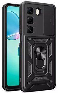 PC + TPU чохол Camshield Armor для Infinix Hot 50 Pro Plus / чорний 097996 фото