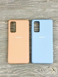 Чехол Soft touch для Samsung Galaxy S20 FE (на самсунг с20 фе) (2 цвета) 084256 фото