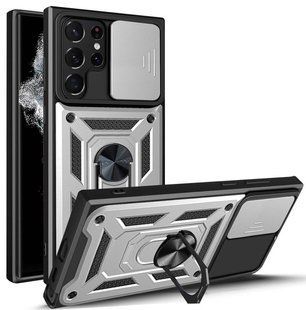 PC + TPU чехол Camshield Armor для Samsung Galaxy S25 Ultra / серебристый 099800 фото
