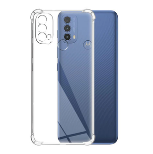 Чехол WXD противоударный для Motorola Moto E20 / Moto E30 прозрачный 87968 фото