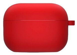 Силиконовый чехол с карабином для AirPods 4 / красный 201812 фото