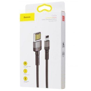 USB кабель Baseus Cafule Lightning Cable Special Edition 2.4A (1m) 80634 фото