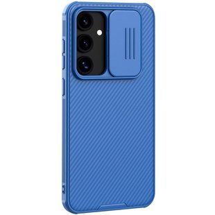 Чехол CamShield Pro Case Nillkin на Samsung Galaxy S24 FE / синий 097744 фото