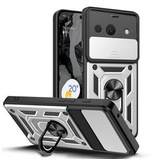 PC + TPU чохол Camshield Armor для Google Pixel 9 / сріблястий 098018 фото