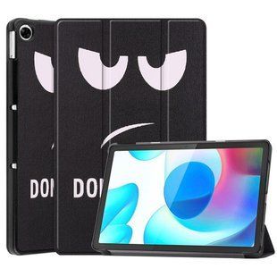 Шкіряний чохол книжка Crazy Horse для Realme Pad 10.4" / dont touch 097711 фото