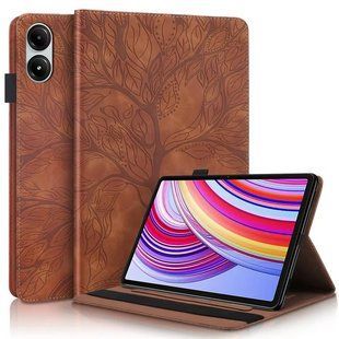 Чохол книжка Wood Book на планшет Poco Pad (12.1") / коричневий 098706 фото