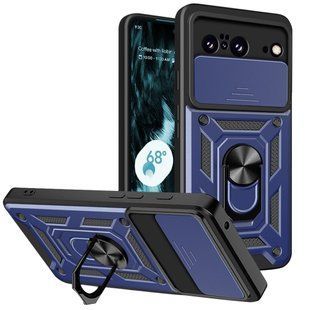 PC + TPU чохол Camshield armor для Google Pixel 8 / синій 094603 фото