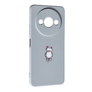 Чохол силіконовий Art case для Xiaomi Redmi A3 Cat 096669 фото