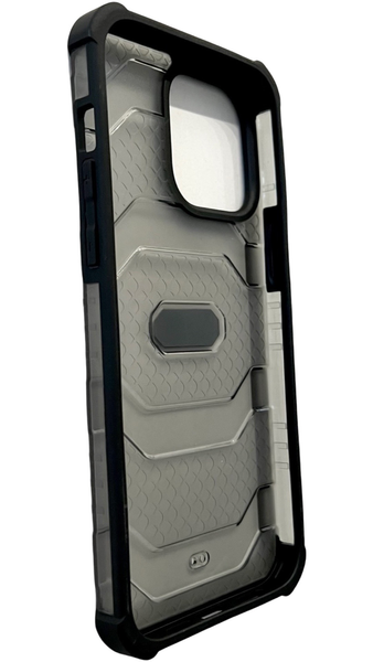 TPU чохол Military Grade на iPhone 14 Pro Max (на айфон 14 про макс) чорний 086410 фото