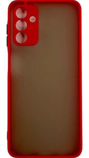 TPU чохол накладка Matte Color Case для Samsung Galaxy A04S червоний 092496 фото