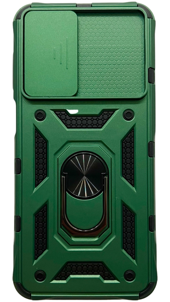 PC + TPU чохол Camshield armor для Samsung Galaxy A23 (на самсунг А23) зелений 085967 фото