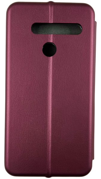 Чехол книжка Elegant на LG G8 бордовый 88435 фото