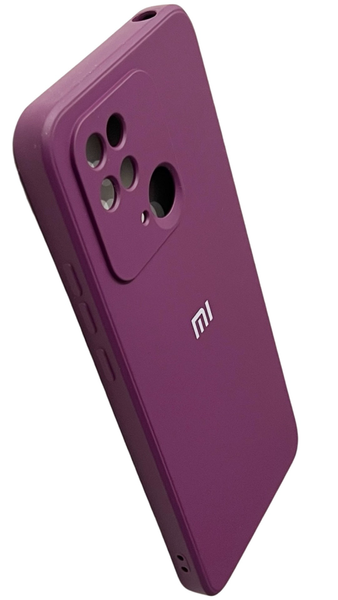 Чохол силіконовий Soft touch для Xiaomi Poco C40 / баклажан 086311 фото