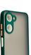 TPU чохол накладка Matte Color Case для Realme 10 4G темно-зелений 92646 фото 3