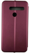 Чехол книжка Elegant на LG G8 бордовый 88435 фото 2