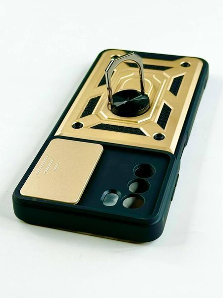 PC + TPU чохол Camshield armor для ZTE Blade V40 Vita золотистий 096621 фото
