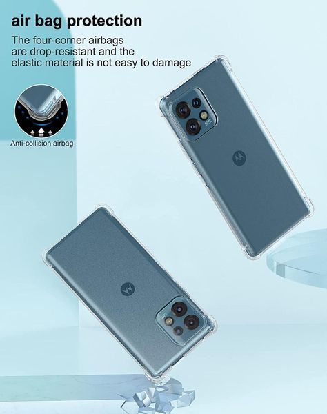 Чехол накладка WXD для Motorola X40 / прозрачный 89740 фото