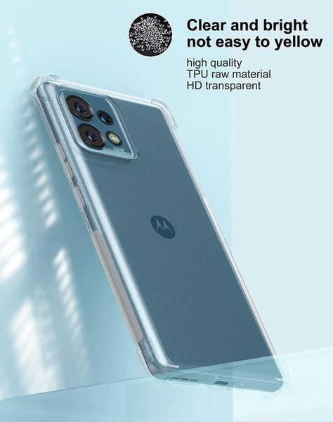 Чехол накладка WXD для Motorola X40 / прозрачный 89740 фото