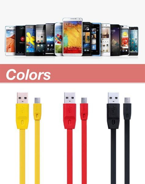 USB-кабель Remax RC-001m (3 кольори) 51560 фото