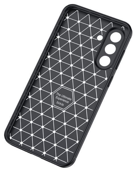 TPU чохол накладка Autofocus для Samsung Galaxy A36 / чорний 202306 фото