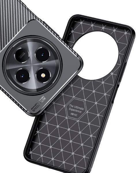 TPU чохол накладка Autofocus для Xiaomi Redmi A4 (5G) / чорний 202344 фото