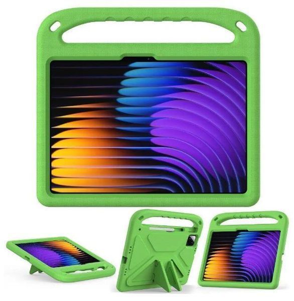 Чехол Kids Case Tablet на Poco Pad X1 (11.2") / зеленый 100882 фото