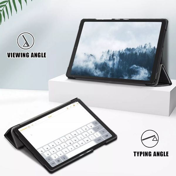 Кожаный чехол книжка Crazy Horse на планшет Samsung Galaxy Tab A7 10.4" (T500 / T505) / темно-зеленый 100557 фото