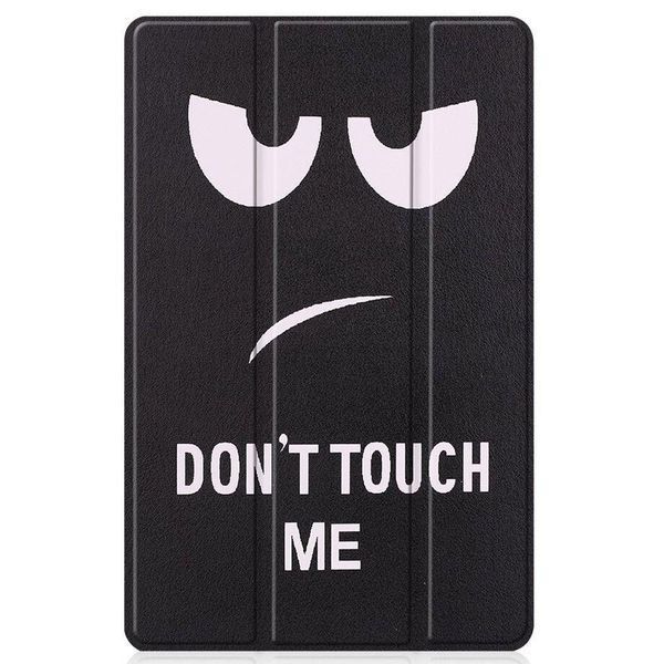 Кожаный чехол книжка Crazy Horse для Realme Pad 10.4" / dont touch 097711 фото