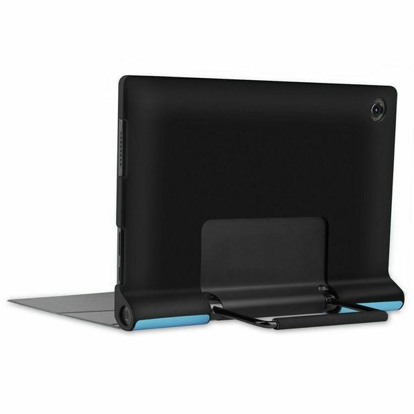 Шкіряний чохол книжка Crazy Horse для Lenovo Yoga Tab 11 блакитний 093964 фото