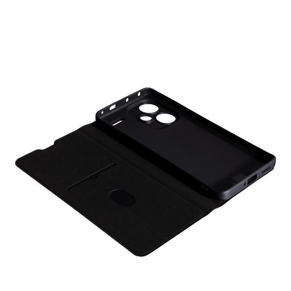Кожаный чехол книжка Fibra case на Xiaomi Redmi Note 13 Pro Plus (5G) / фиолетовый 095883 фото