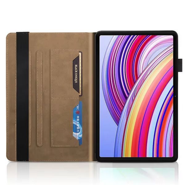 Чохол книжка Wood Book на планшет Poco Pad (12.1") / коричневий 098706 фото