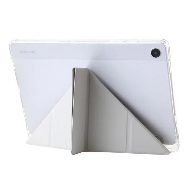 Чохол книжка Transparent Origami на Samsung Galaxy Tab A9 (8.7") / сірий 100209 фото