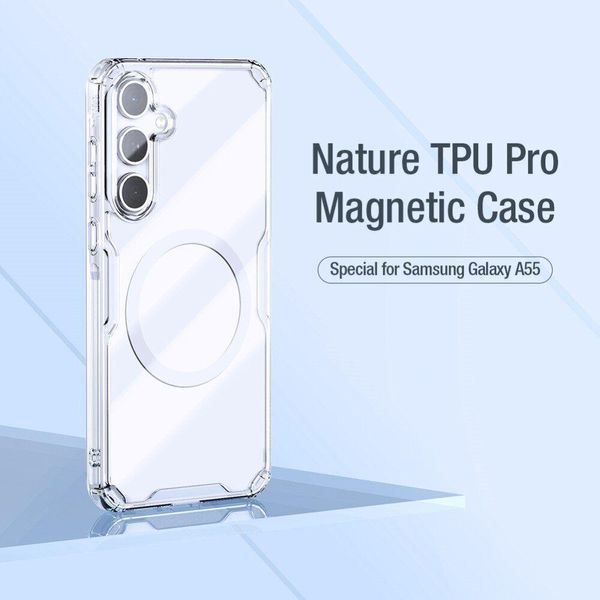 Чохол Nillkin Nature TPU Pro Magnetic Case на Samsung Galaxy A55 096600 фото
