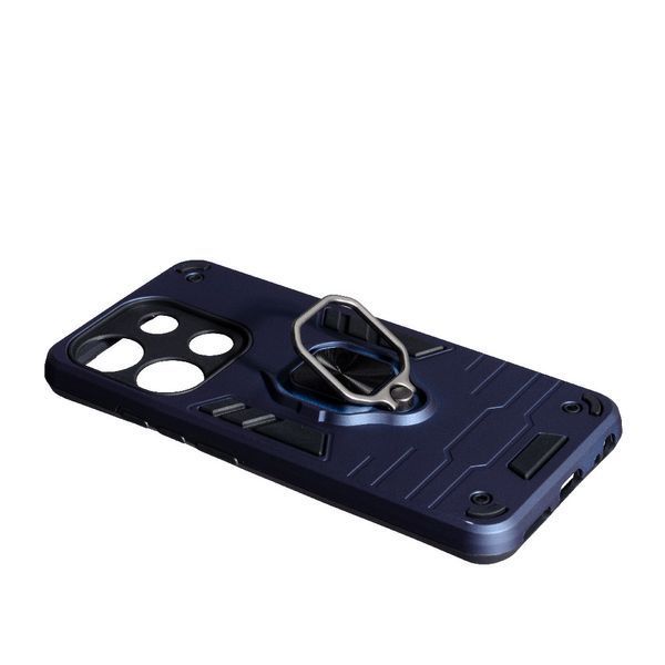PC + TPU чехол New Transformer для Infinix Smart 7 синий 090435 фото