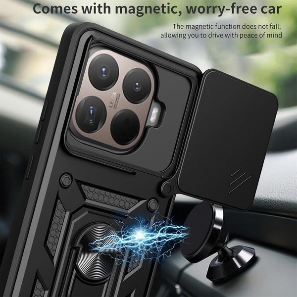 PC + TPU чехол Camshield armor для Xiaomi 15T Pro / синий 100674 фото