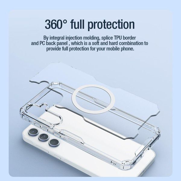 Чохол Nillkin Nature TPU Pro Magnetic Case на Samsung Galaxy A55 096600 фото