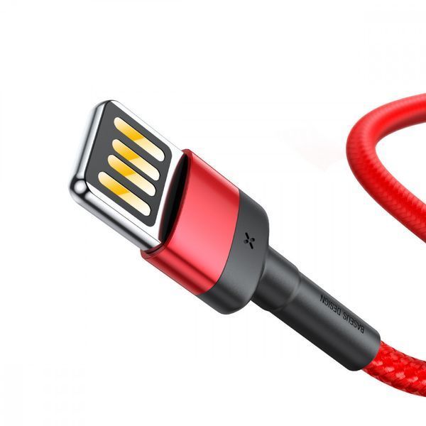 USB кабель Baseus Cafule Lightning Cable Special Edition 2.4A (1m) 80634 фото